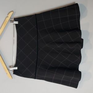 Vintage Bebe Plaid Pleated Mini Skirt Schoolgirl Academia Coquette Y2K